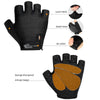 WEST BIKING YP0211218 Cycling Breathable Short Gloves Non-Slip Half Finger Gloves, Size: 2XL(Red)