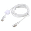 45W / 60W / 65W / 85W 5 Pin MagSafe 1 (L-Shaped) to USB-C / Type-C PD Charging Cable(White)