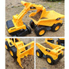 3 PSC / Set Children Simulation Drop-resistant Excavation Engineering Vehicle Toy Set, Random Style Delivery, Size:M