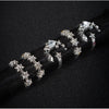 5 PCS/Set Vintage Women Star Moon Adjustable Ring Set