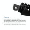 Motorcycle Modification Pedal Set Wide Fat Footpegs Foot Pegs for Harley(Black)