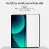 For Xiaomi 13T / 13T Pro PINWUYO 9H 3D  Full Screen Explosion-proof Tempered Glass Film(Black)