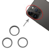 iPhone 14 Pro Camera Lens Protector (Black, 3-Pack)