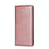 For Asus Zenfone 8 ZS590KS Gloss Oil Solid Color Magnetic Leather Phone Case(Rose Gold)