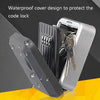 Large Wall Mounted Key Safe Box - Weatherproof & Secure (Black)