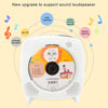 Kecag KC-609 Wall Mounted Home DVD Player Bluetooth CD Player, Specification:CD Version+ Not Connected to TV+ Plug-In Version(White)