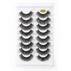 8pairs /Box Naturally Thick Eyelashes Large Curvature Curling False Eyelashes G885