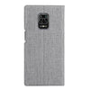 For Xiaomi Redmi Note 9 Pro / Note 9S / Note 9 Pro Max ViLi Shockproof TPU + PU Horizontal Flip Protective Case with Card Slot & Holder(Grey)
