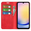 For Samsung Galaxy A26 Retro-skin Magnetic Suction Leather Phone Case(Red)