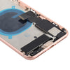 iPhone 8 Plus Back Cover Assembly (Rose Gold) - Keys, Speaker, Tray