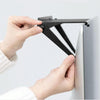 2 PCS Creative Multi-functional Storage Rack Computer Monitor Holder, Size:S(White)