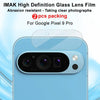 For Google Pixel 9 Pro 2pcs/Set imak HD Glass Lens Film, Scaled Down Version