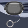 For Apple Beats Studio Buds / Buds+ Headphones Shape Clear Electroplated Acrylic Headset Protective Case(Black)
