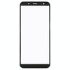 10x Samsung Galaxy J6 (J600) Black Front Outer Glass Lens