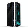 For ASUS ROG Phone 8 Lens Protector + Metal Frame Phone Case(Black Blue)