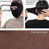 2 PCS XBG-9123 Pellets Riding Windproof HD Goggles Anti-Fog Mask(Brown)