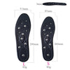 Memory Cotton Magnetic Massage Insoles, Size: Small 35-40cm(Blue)