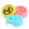 Slow Feed Dog & Cat Bowl - Anti-Choking, S (Random Colour)