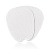 090 Thin Felt Forefoot Pad Anti-wear Shoe Sticker Pads(White)