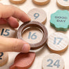 Children Room Wooden Perpetual Calendar Baby Cognitive Desktop Pendant, Spec: Beech GB