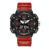 SMAEL 8076 Outdoor Night Light Mountain Climbing Men Sports Watch(Red)