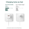 CS-20W Mini Portable PD3.0 + QC3.0 Dual Ports Fast Charger(EU Plug)