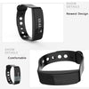 TLW05 0.86 inch OLED Display Bluetooth Smart Bracelet, IP66 Waterproof Support Pedometer / Calls Remind / Sleep Monitor / Sedentary Reminder / Alarm / Remote Capture, Compatible with Android and iOS Phones (Black)