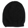 Square Textured Knitted Bluetooth Headset Warm Winter Hat with Mic for Boy & Girl & Adults(Black)