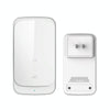 Wireless Doorbell, IP44 Waterproof, 280m Range (US Plug, White)