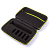 Portable Shaver EVA Protective Bag Storage Bag Box for Philips OneBlade (Green)