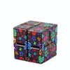 3 PCS Infinite Magic Cube Halloween & Christmas Theme Decompression Pocket Cube Second Order Cube Toy(No.335k-5 Skull Black)