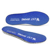 WEST BIKING Bicycle Riding Insole Sports Slow Shock PU Comfortable Insole, Size: 43-44(Blue)