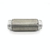 XH-6172 Car Muffler Exhaust Pipe Silencer Nozzle Stainless Steel Exhaust, Size:63mm(Silver)