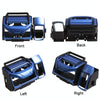2 PCS SD-1012 Car Multifunctional Drink Holder Garbage Box(Blue)