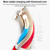 Fast Charging Cable 65W 6A Dual Type-C Interface Charging Data Cable Length:1m