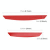 4 PCS Universal Car Door Anti-collision Strip Protection Guards Trims Stickers (White)