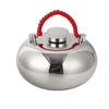 15cm One-piece Cover 304 Stainless Steel Soup Pouch Hand Warmer Hot Water Bottle