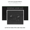 210D Oxford Cloth Motorcycle Electric Car Rainproof Dust-proof Cover, Size: XL (Black Silver)