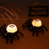12pcs /Box Halloween Spider Eyeball Lights Candle Lamp Party Atmosphere Decoration Supplies(Orange Eyeball)