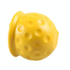 Universal 50mm Automatic Tow Bar Ball Cap Trailer Soft Rubber Protective Cap(Yellow)