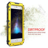 Waterproof Dustproof Shockproof Zinc Alloy + Silicone Case for iPhone 6 Plus & 6s Plus (Yellow)