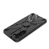 For Samsung Galaxy S23+ 5G Armor Bear Shockproof PC + TPU Phone Case with Ring(Black)