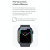 Watch 8 Max 1.85 inch Wireless Charging Bluetooth Call NFC Smartwatch(Blue)