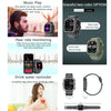 KR06 Waterproof Pedometer Sport Smart Watch, Support Heart Rate / Blood Pressure Monitoring / BT Calling (Camouflage Black)