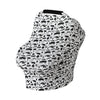 Multifunctional Cotton Nursing Towel Safety Seat Cushion Stroller Cover(Animals)