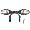 Bicycle Stainless Steel Mirror Foldable Rotating Rearview Mirror, Model: 027 1pair