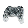 For Switch Pro Wireless Bluetooth Gamepad With LED Light Wake Up Function(Transparent)