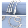 ROMOSS CB251V 3.5A USB To 8 Pin+Type-C+Micro USB 3 In 1 Charging Cable, Length: 1.2m