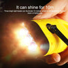 AOTU AT5503 Outdoor Solar Hand-Crank Power Emergency LED Flashlight(Yellow)