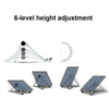 UP-1S Foldable Laptop Stand Mobile Phone Tablet Desktop Stand(White)